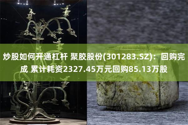 炒股如何开通杠杆 聚胶股份(301283.SZ)：回购完成 累计耗资2327.45万元回购85.13万股